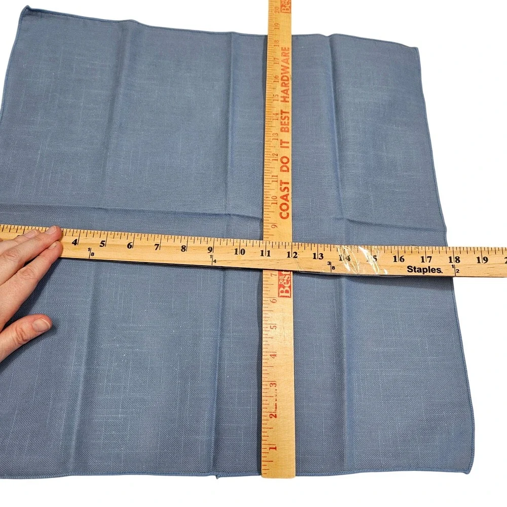 Blue Cloth Napkins Set Of 2 18x18 Inches Durable For‎ Dining & Events